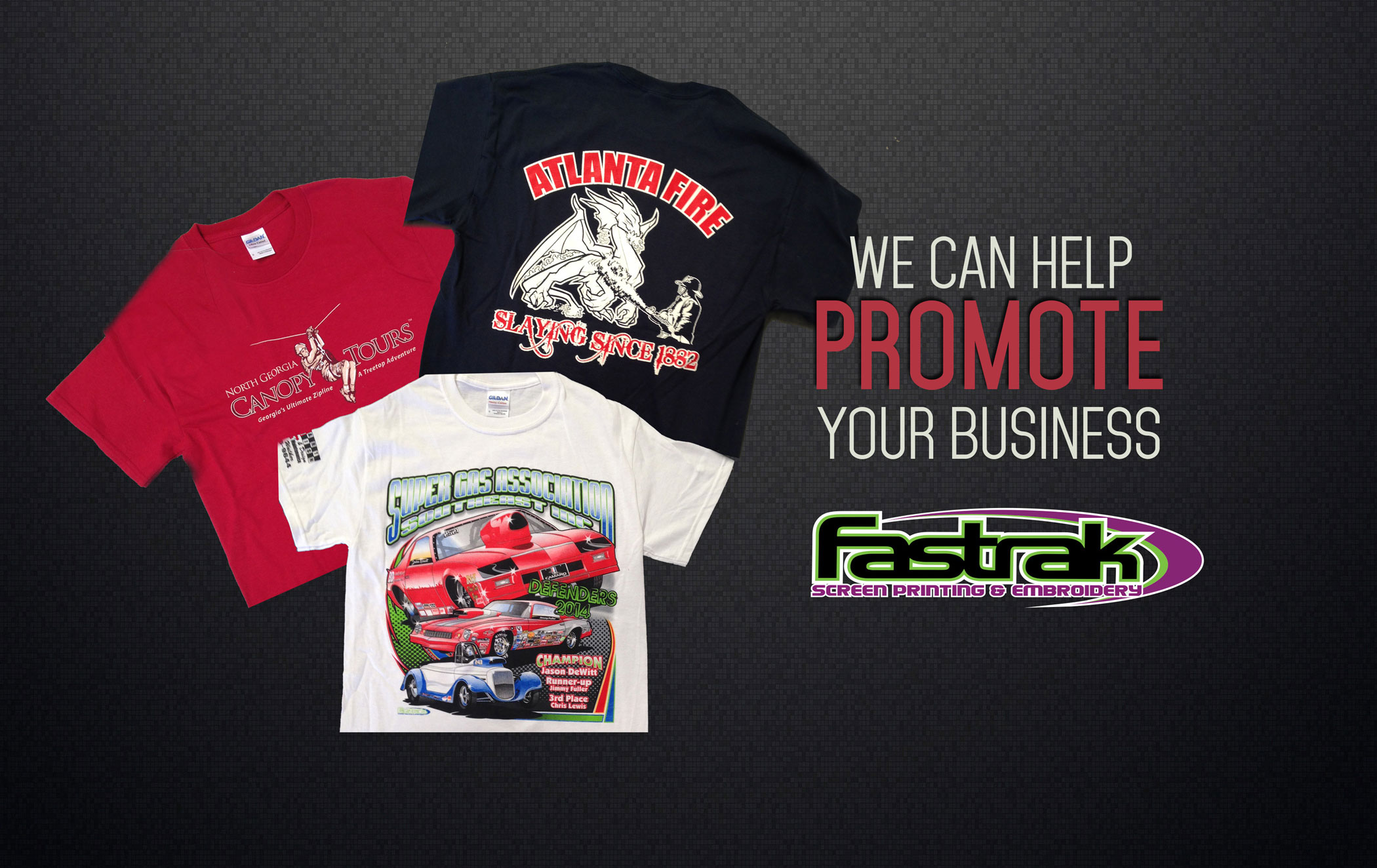Fastrak Graphics Screen Printing and Embroidery